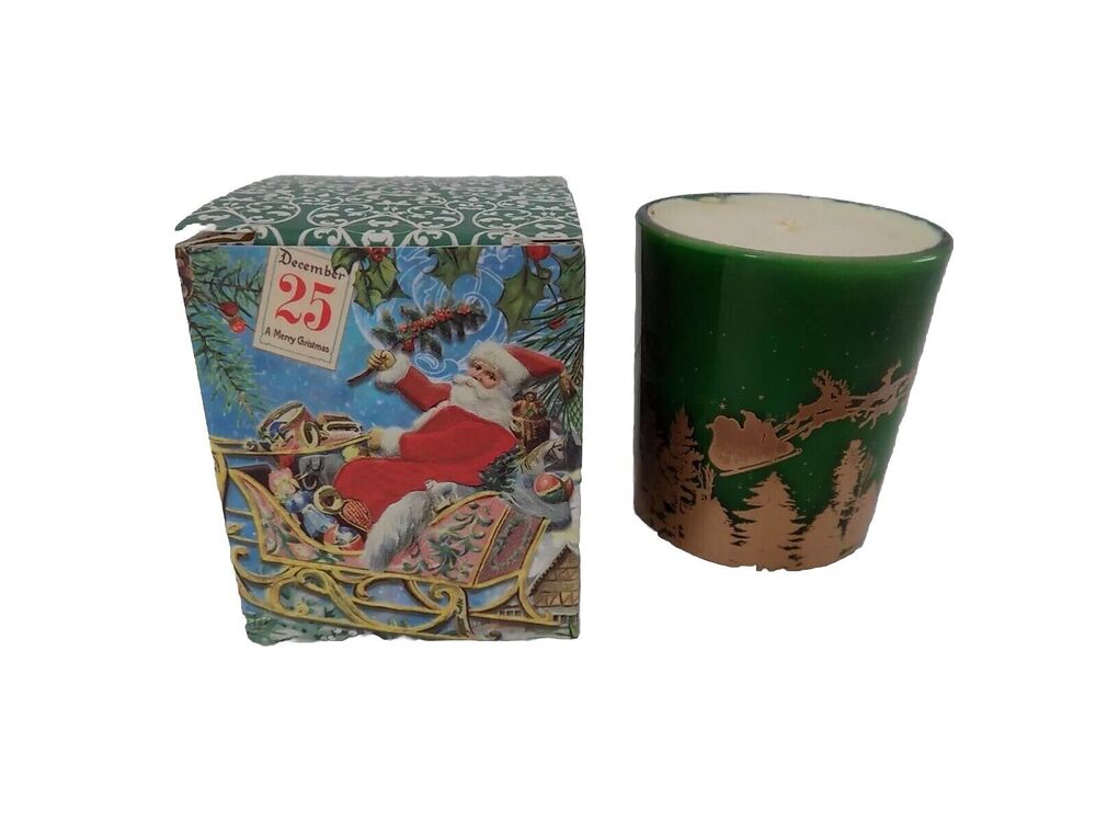 Michel Design Works soy wax candle Fresh Cut Spruce 2 oz Christmas votive